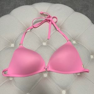 PINK Victoria’s Secret Bikini top - pink size 32DD